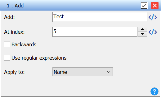 Batch method Add