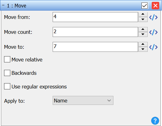 Batch method Move