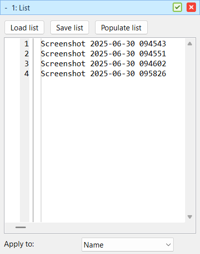 How to translate filenames from one language to another, step 1